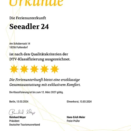 Ferienhaus Seeadler 24